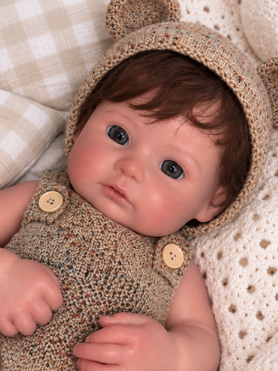 34cm Full Body Silicone Reborn Doll – Realistic Baby Doll – Boy (Josh)
