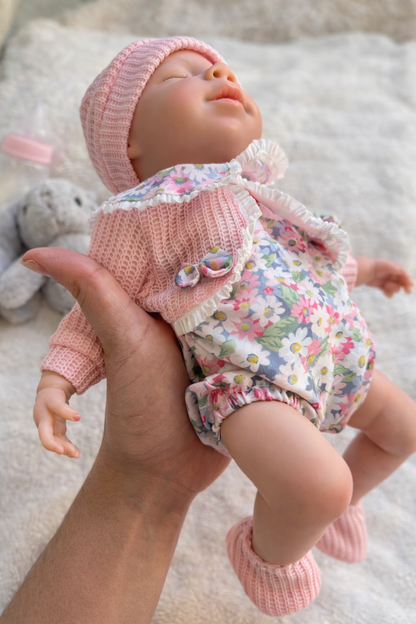 33cm Full Body Silicone Reborn Doll – Realistic Baby Doll – Girl (Orla)