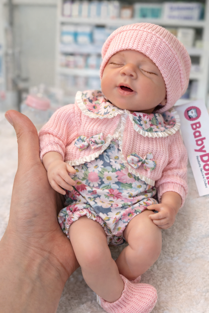 33cm Full Body Silicone Reborn Doll – Realistic Baby Doll – Girl (Orla)