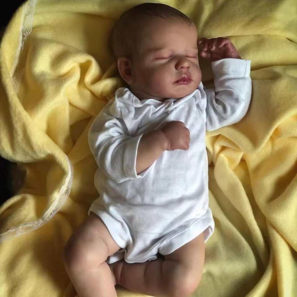 50cm Vinyl Reborn Doll – Realistic Baby Doll – Unisex (Lily)